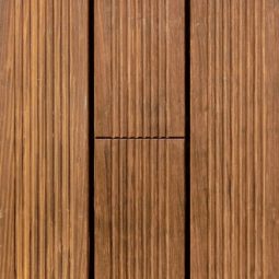 Painel Deck Bamboo ranhurado