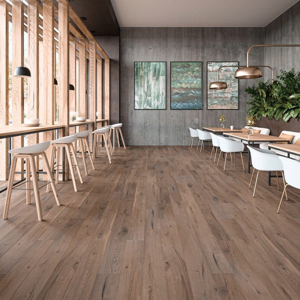 Tennessee instalado – ambiente com pavimento de madeira multicamada